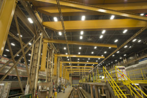 Rigid Lifelines® Fall Protection - Fold Away System for a Rail Platform